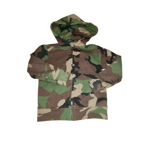 Ralph Lauren Camo Zipper Hoodie Boys 4/4T